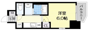 エステムコート大阪WESTの物件間取画像